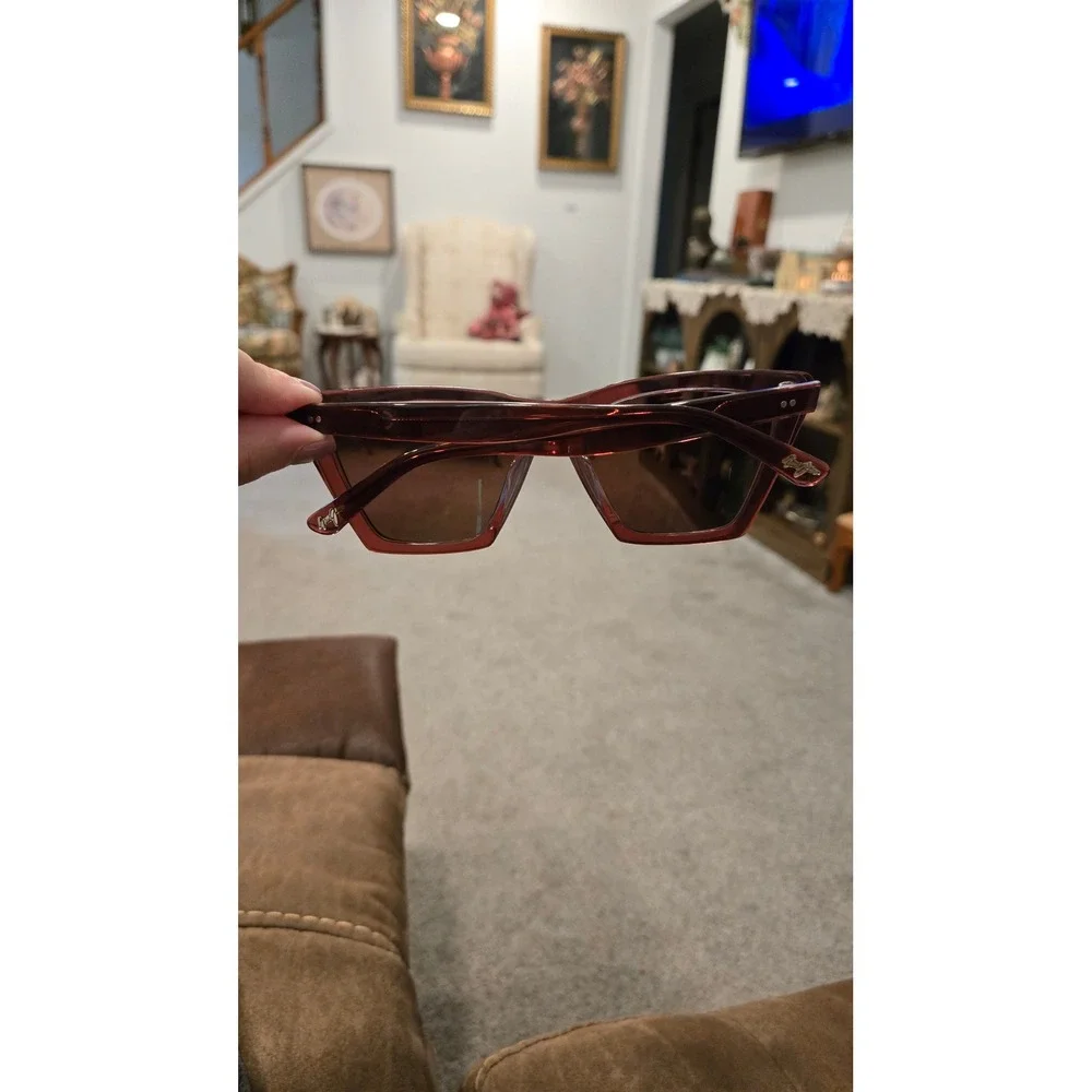 Maui Jim Kiki Kiki MJ849-52C STG-SG Eyeglass Frame Only 54-20-145 Italy